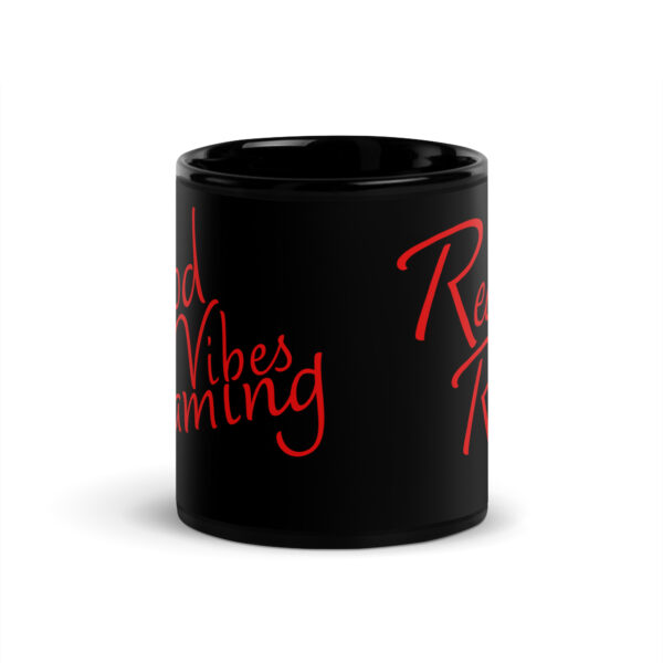 Realm of Roxy Black Glossy Mug - Red - Image 3