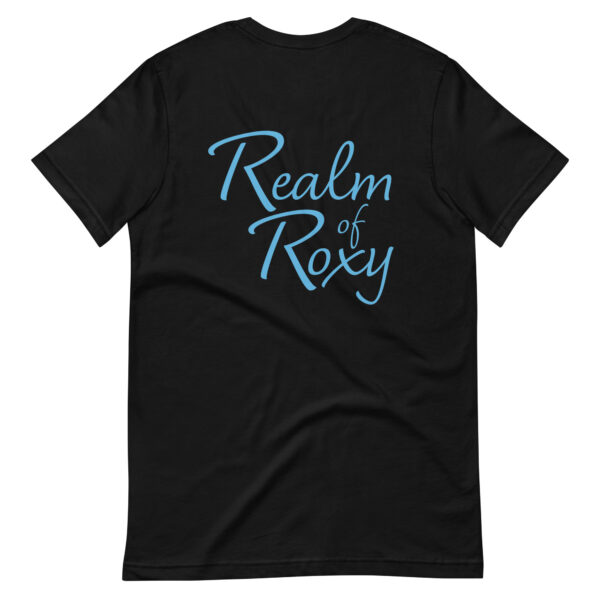 Good Vibes Gaming Realm of Roxy Unisex t-shirt - Blue - Image 2