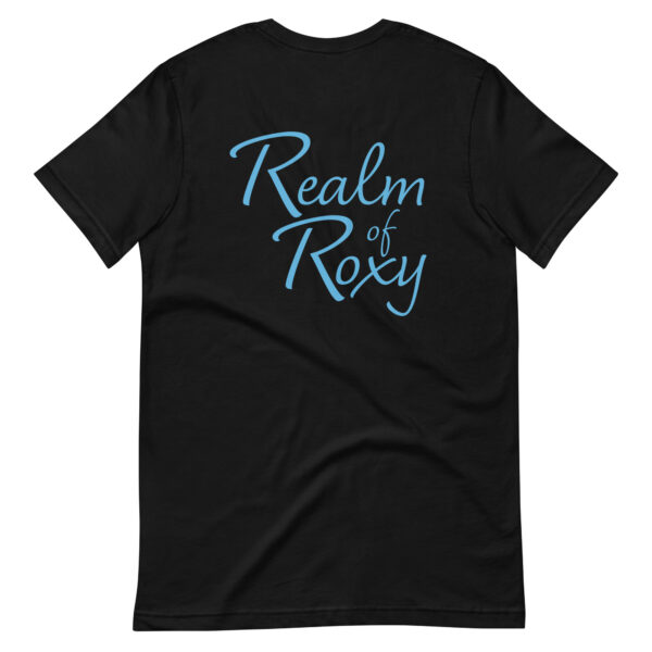 Good Vibes Realm of Roxy Unisex t-shirt - Blue - Image 2