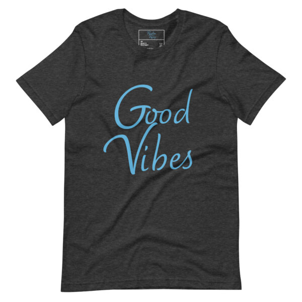 Good Vibes Unisex t-shirt - Blue - Image 3