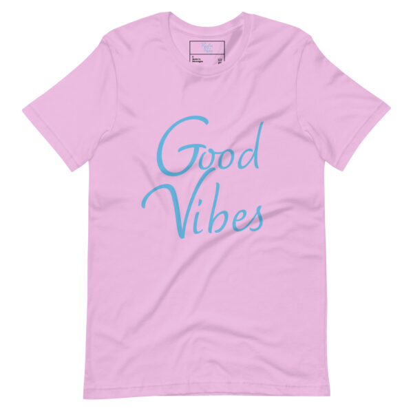 Good Vibes Unisex t-shirt - Blue - Image 6