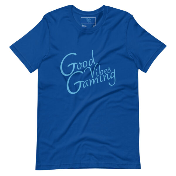 Good Vibes Gaming Realm of Roxy Unisex t-shirt - Blue - Image 3